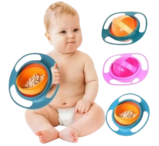 Plato Antivuelco Giratorio Bebé 360°