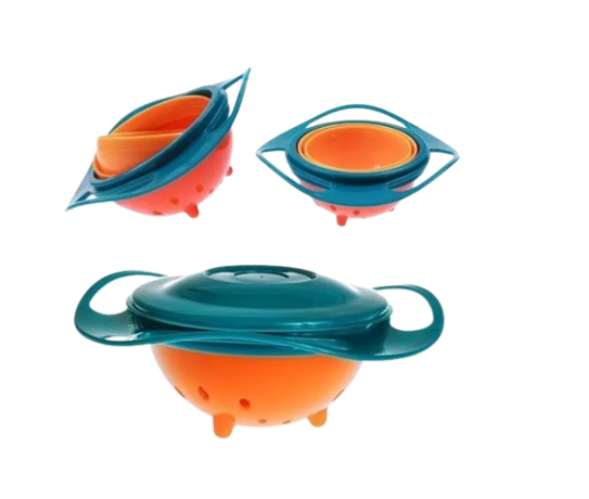 Plato Antivuelco Giratorio Bebé 360°