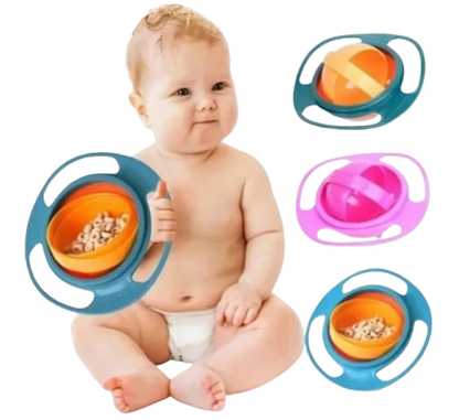 Plato Antivuelco Giratorio Bebé 360°