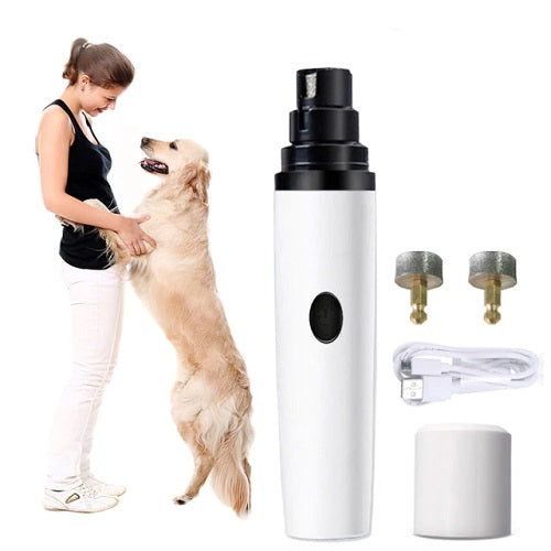 LIMA ELECTRICA CON LUZ PARA MASCOTAS