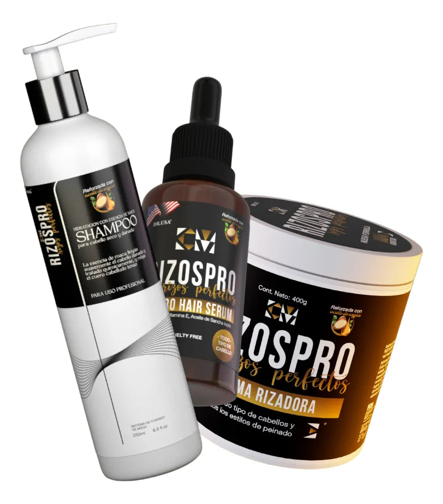 RIZOSPRO PACK - CUIDADO DE CABELLOS RIZADOS