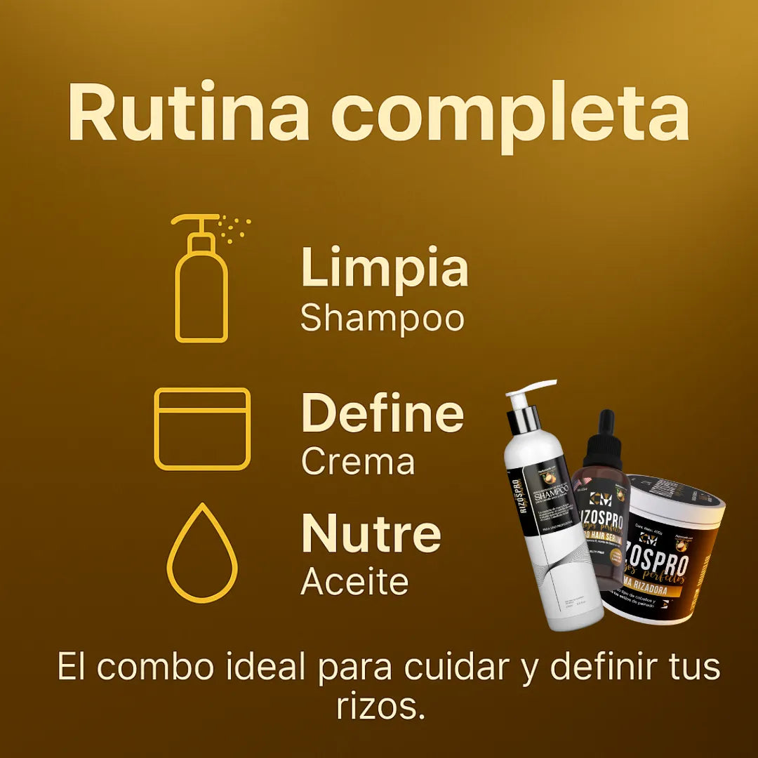 RIZOSPRO PACK - CUIDADO DE CABELLOS RIZADOS