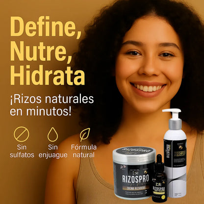 RIZOSPRO PACK - CUIDADO DE CABELLOS RIZADOS