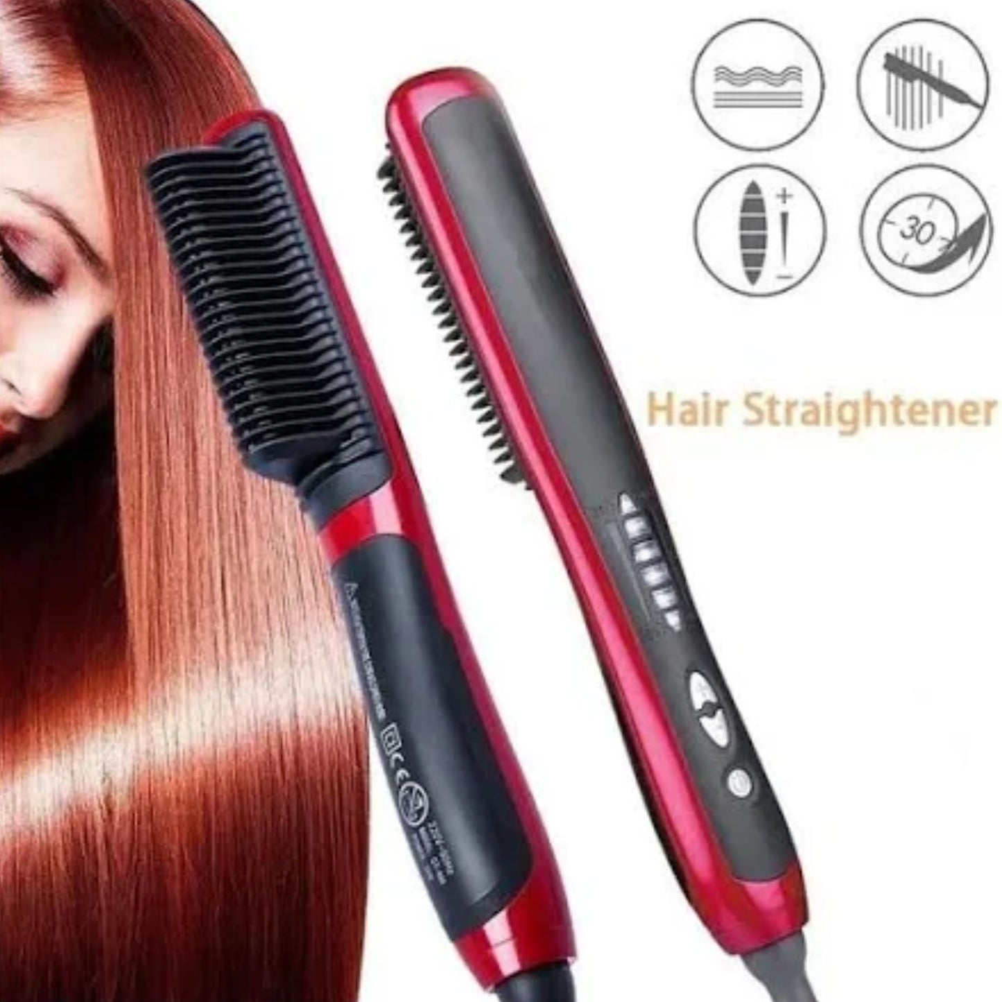 ThermoLiss®, Cepillo Alisador Con Temperatura Regular